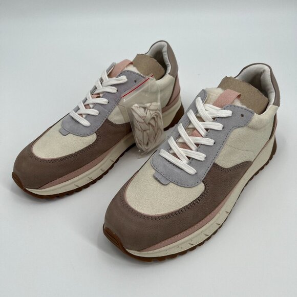 Madewell Women's Kickoff Trainer Sneakers Sherpa-Lined MWL Cloudlift sz 9.5 - Picture 6 of 11